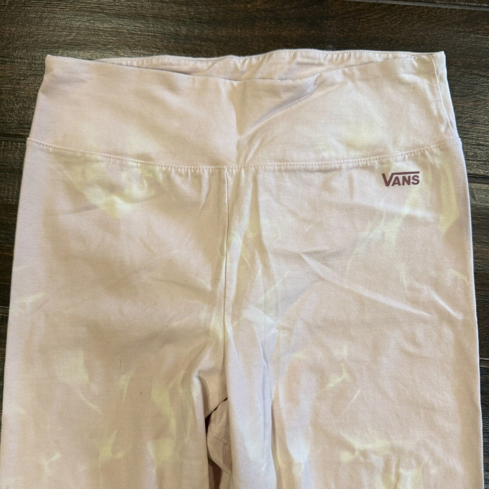 VANS Activewear Leggings Womens Size Large Pink Tie-Dye Design - Picture 5 of 7